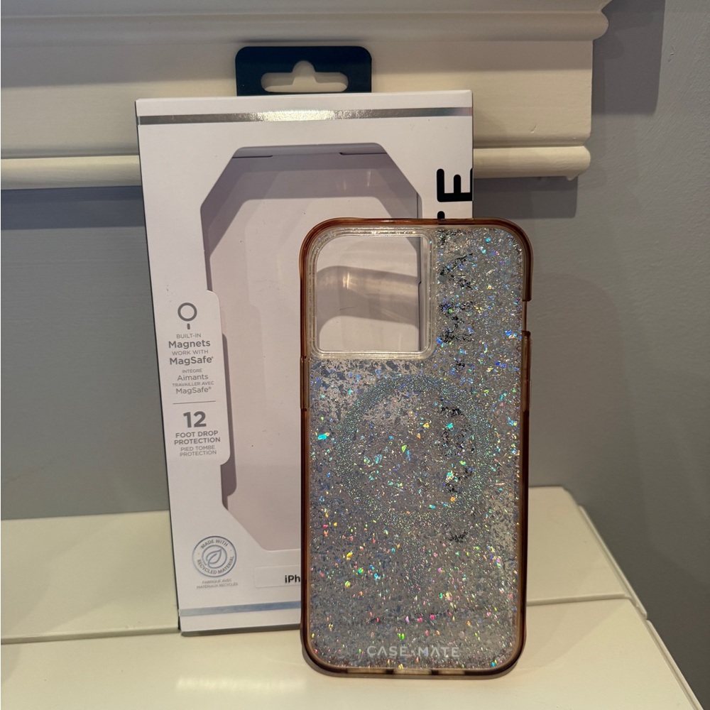 Case-Mate Sparkling Glitter iPhone 15 Pro Max Case